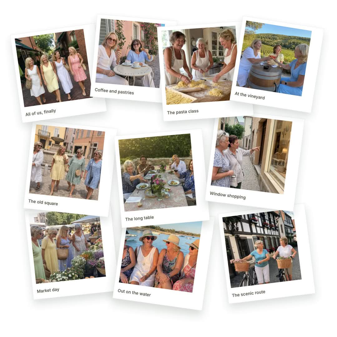 Readers on their girls' trips: markets, wineries, long lunches and time by the water